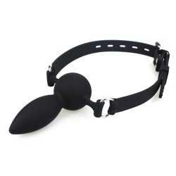 silicone strap ball gag