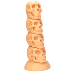 skeleton large pvc butt plug