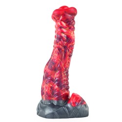 dragon color silicone dildo 01